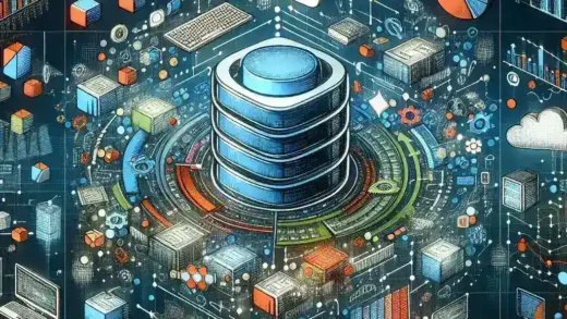 "Ilustrasi alat pemantauan performa database NoSQL, menunjukkan grafik kinerja dan metrik penting untuk optimasi sistem dalam artikel Panduan Lengkap Alat Pemantauan Performa Database NoSQL."