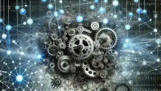 "Ilustrasi komprehensif orkestrasi pipeline machine learning dengan diagram yang menunjukkan langkah-langkah implementasi dan optimalisasi dalam artikel 'Solusi Komprehensif untuk Orkestrasi Pipeline Machine Learning: Panduan Lengkap Implementasi dan Optimalisasi'."