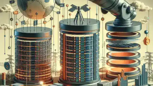 "Ilustrasi alat pemantauan performa untuk database NoSQL, menampilkan grafik dan statistik yang menunjukkan optimalisasi sistem dalam artikel 'Alat untuk Pemantauan Performa Database NoSQL: Panduan Lengkap untuk Optimalisasi Sistem'."